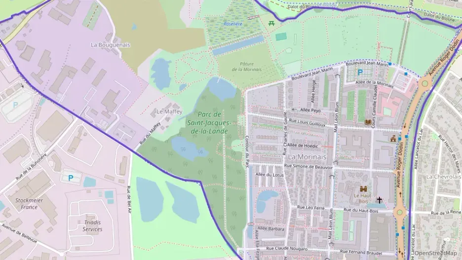 Appartement 76 m² quatre pièces à vendre à Saint-Jacques-de-la-Lande Appartement 76 m² quatre pièces à vendre à Saint-Jacques-de-la-Lande