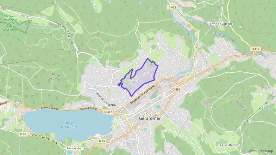 Appartement 47 m² une piece à vendre à Gérardmer