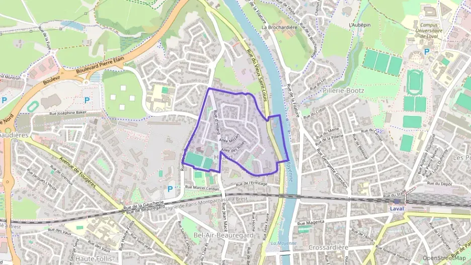 Appartement 99 m² quatre pièces à vendre à Laval