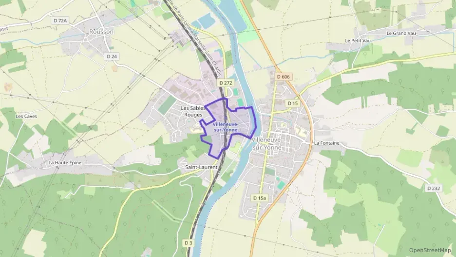 Appartement 51 m² trois pièces à vendre à Villeneuve-sur-Yonne