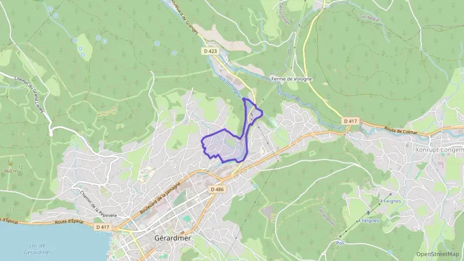 Appartement 97 m² quatre pièces à vendre à Gérardmer