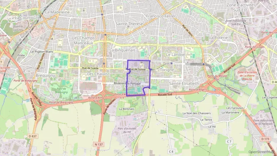 Appartement 63 m² trois pièces à vendre à Rennes