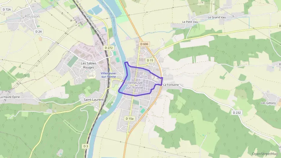 Appartement 25 m² une piece à vendre à Villeneuve-sur-Yonne