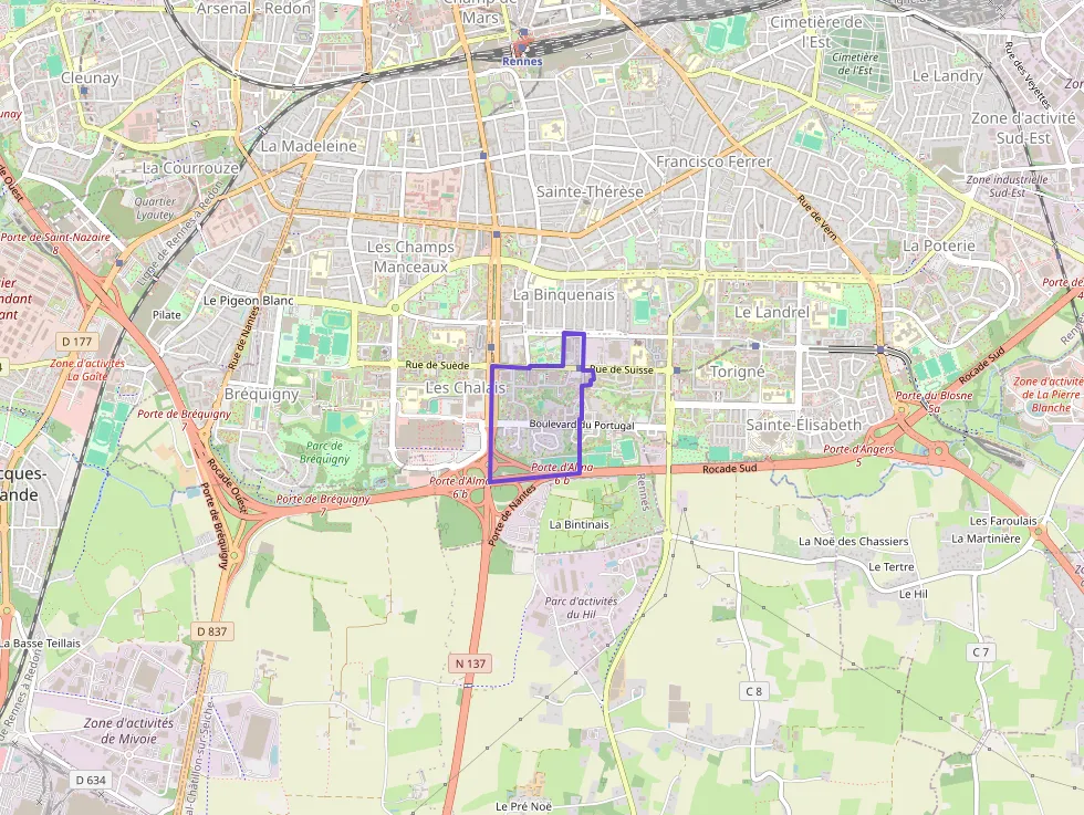 Appartement 84 m² 5 pièces à vendre à Rennes