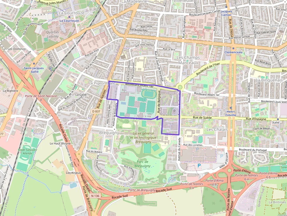 Appartement 81 m² quatre pièces à vendre à Rennes