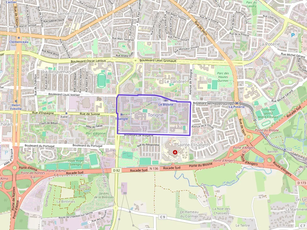 Appartement 71 m² quatre pièces à vendre à Rennes