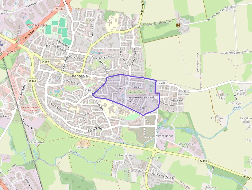 Appartement 65 m² trois pièces à vendre à Chantepie