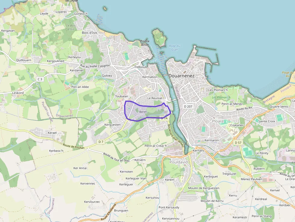 Appartement 39 m² deux pieces à vendre à Douarnenez