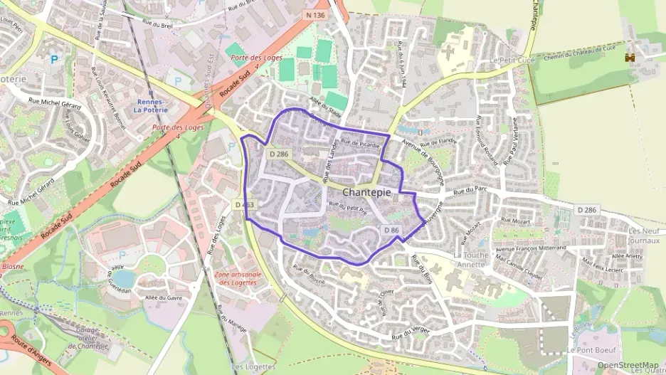 Appartement 67 m² trois pièces à vendre à Chantepie