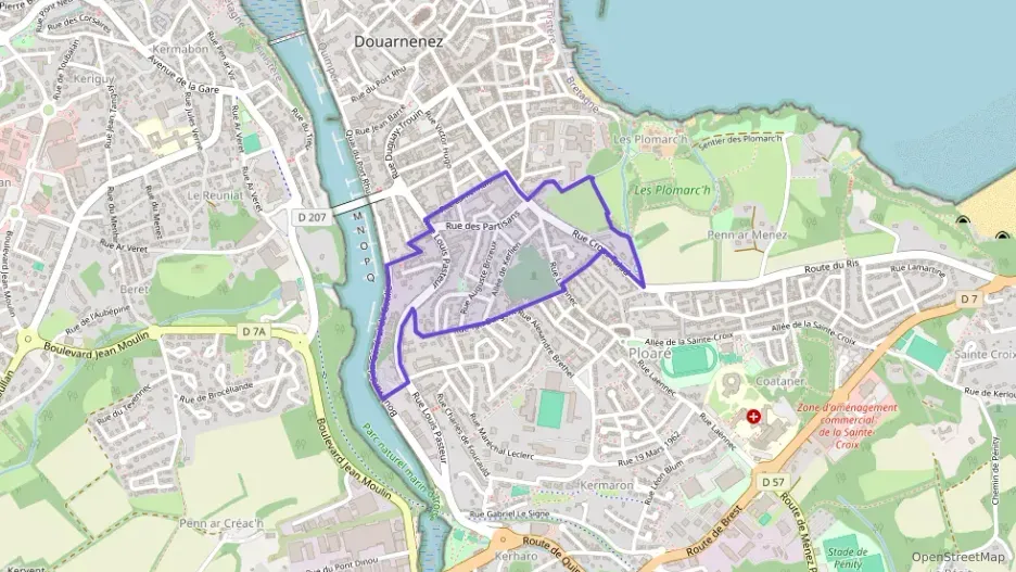 Appartement 68 m² trois pièces à vendre à Douarnenez Appartement 68 m² trois pièces à vendre à Douarnenez