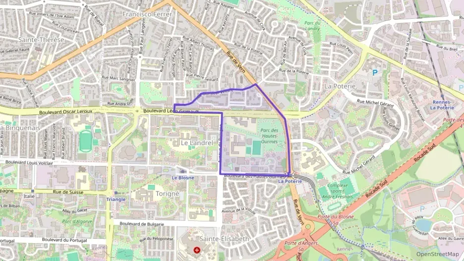 Appartement 49 m² deux pieces à vendre à Rennes