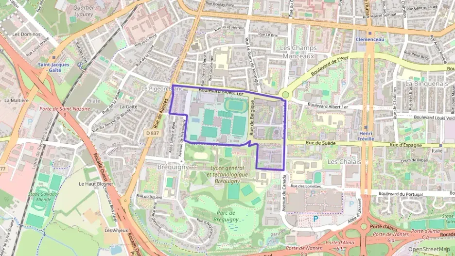 Appartement 33 m² une piece à vendre à Rennes Appartement 33 m² une piece à vendre à Rennes