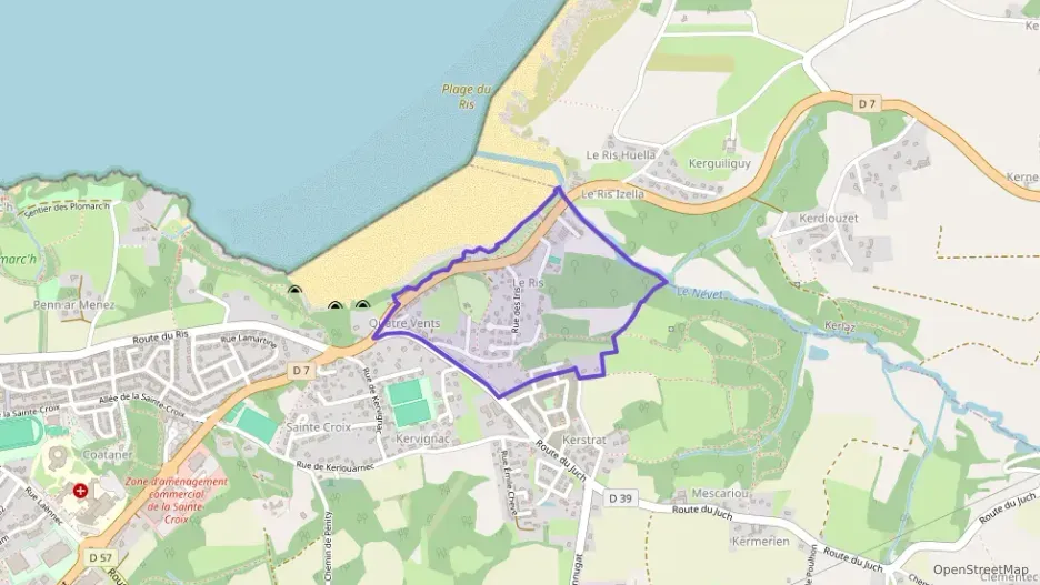 Appartement 40 m² deux pieces à vendre à Douarnenez