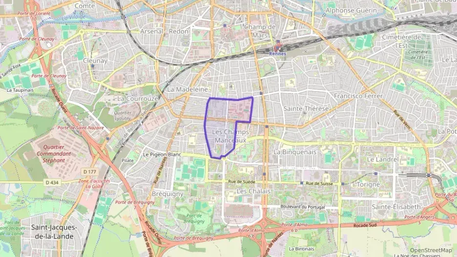 Appartement 55 m² trois pièces à vendre à Rennes Appartement 55 m² trois pièces à vendre à Rennes