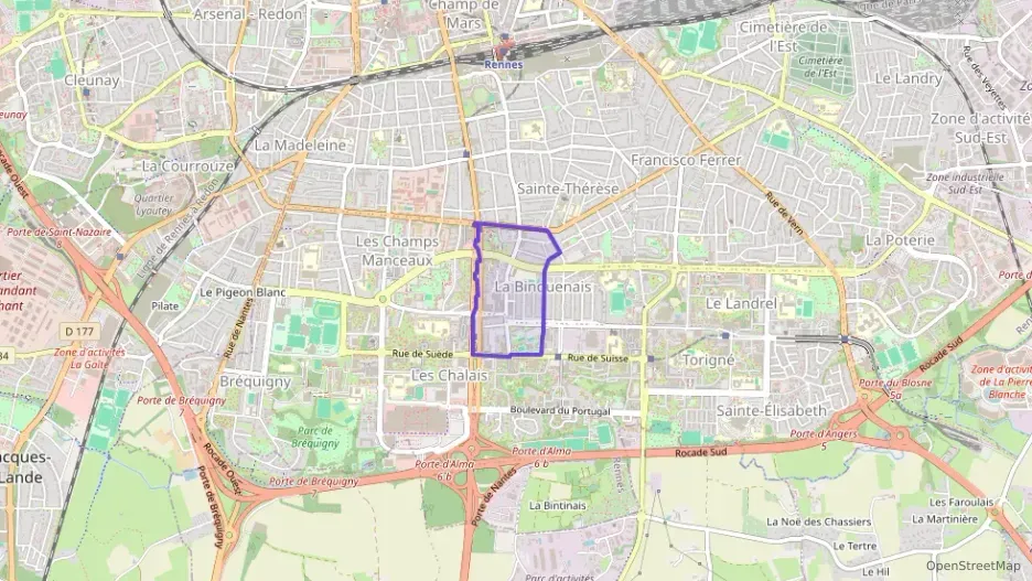 Appartement 83 m² quatre pièces à vendre à Rennes