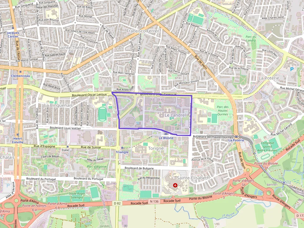 Appartement 69 m² quatre pièces à vendre à Rennes