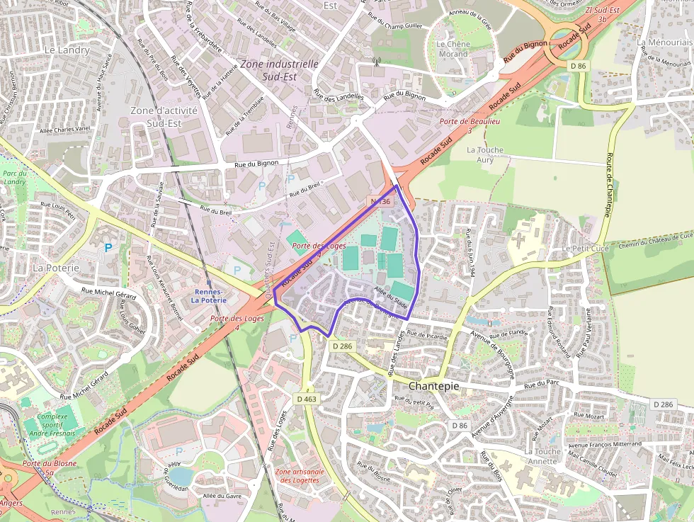 Appartement 74 m² quatre pièces à vendre à Chantepie