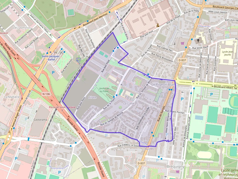 Appartement 51 m² deux pieces à vendre à Saint-Jacques-de-la-Lande