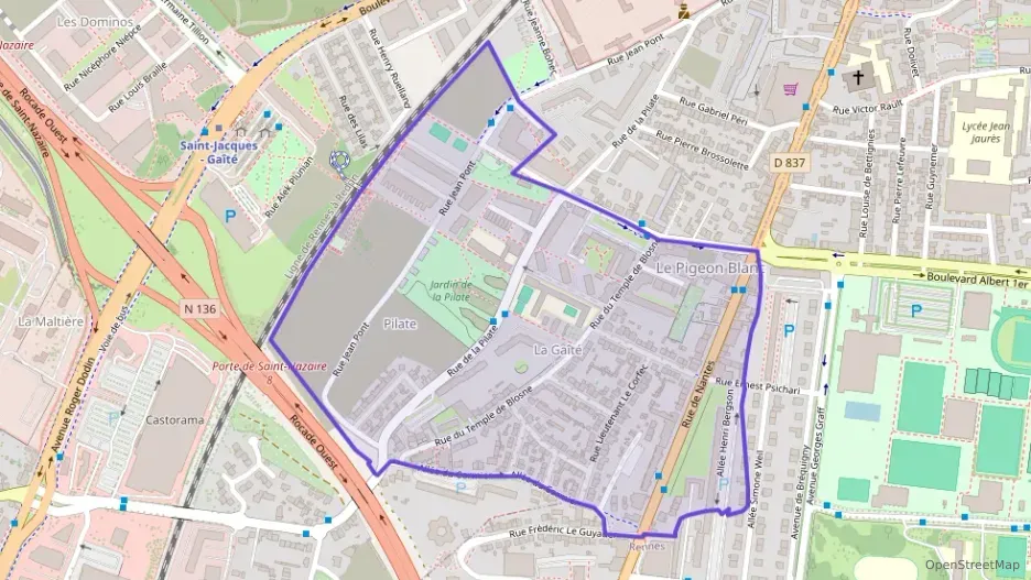 Appartement 51 m² deux pieces à vendre à Saint-Jacques-de-la-Lande Appartement 51 m² deux pieces à vendre à Saint-Jacques-de-la-Lande