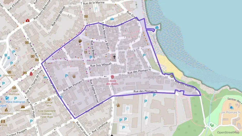 Appartement 47 m² deux pieces à vendre à Douarnenez Appartement 47 m² deux pieces à vendre à Douarnenez