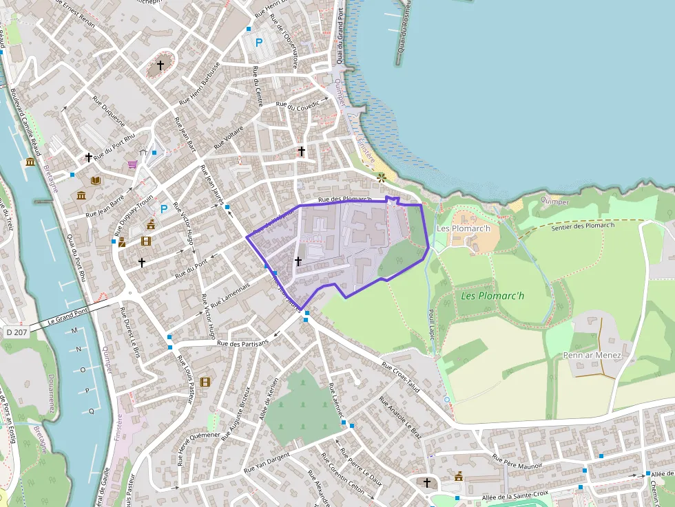 Appartement 56 m² trois pièces à vendre à Douarnenez