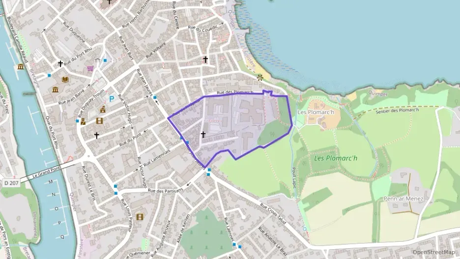 Appartement 56 m² trois pièces à vendre à Douarnenez Appartement 56 m² trois pièces à vendre à Douarnenez