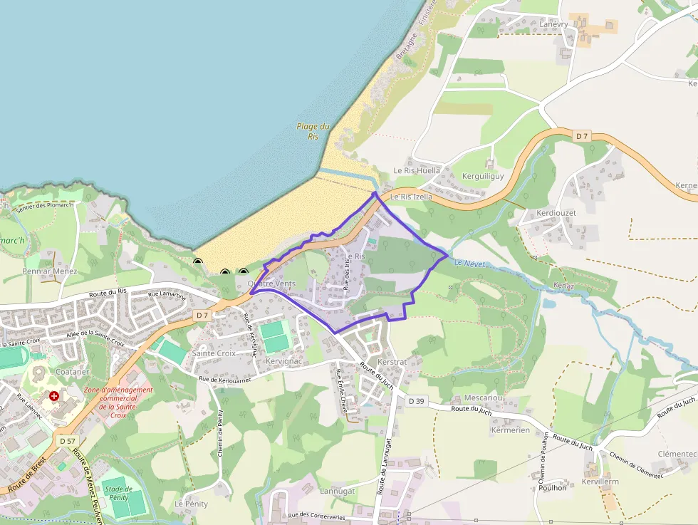 Appartement 121 m² quatre pièces à vendre à Douarnenez