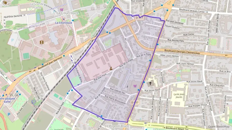 Appartement 64 m² trois pièces à vendre à Saint-Jacques-de-la-Lande Appartement 64 m² trois pièces à vendre à Saint-Jacques-de-la-Lande