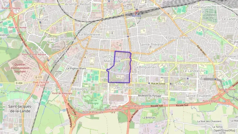 Appartement 77 m² quatre pièces à vendre à Rennes Appartement 77 m² quatre pièces à vendre à Rennes