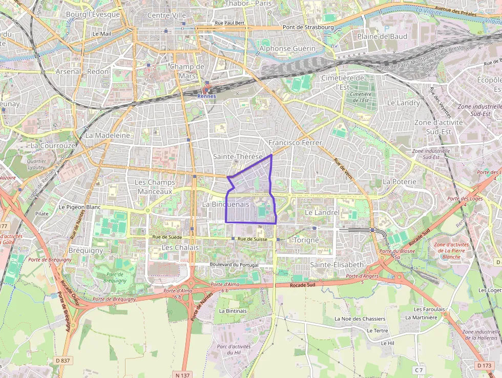 Appartement 81 m² 5 pièces à vendre à Rennes