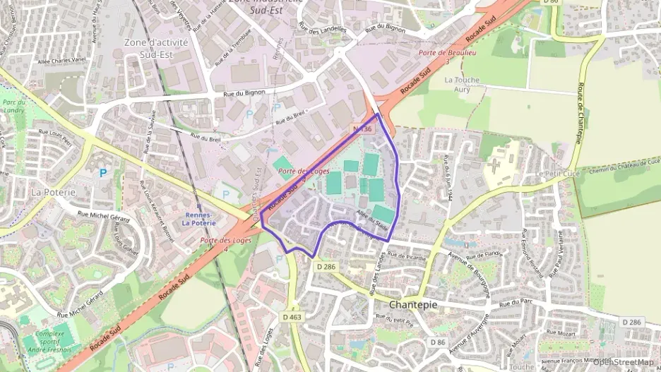 Appartement 77 m² trois pièces à vendre à Chantepie