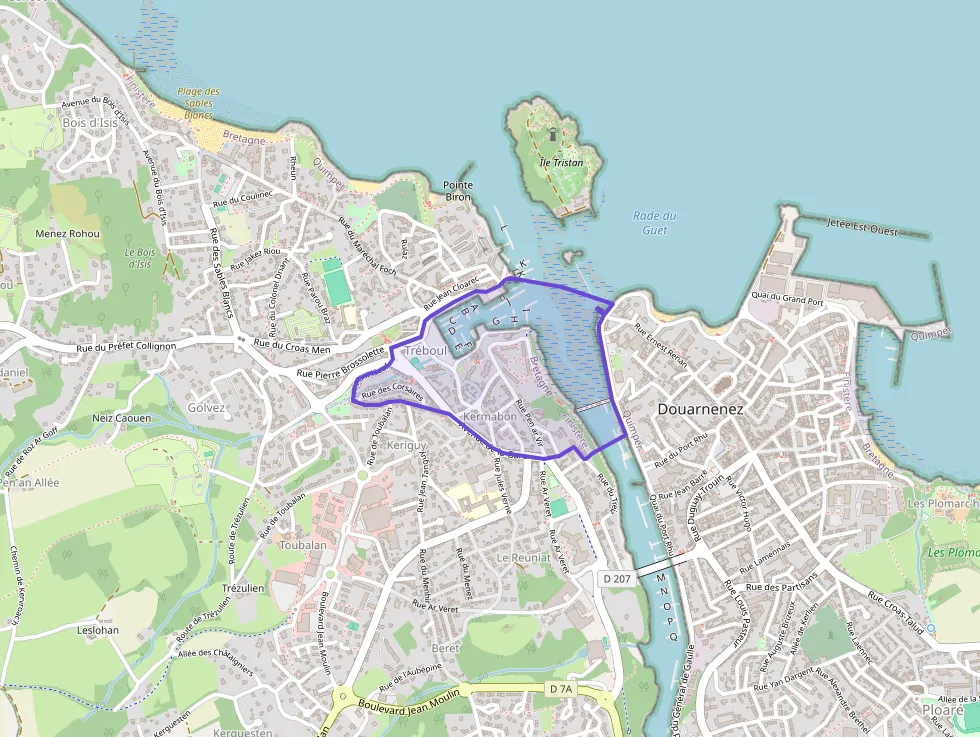 Appartement 50 m² trois pièces à vendre à Douarnenez