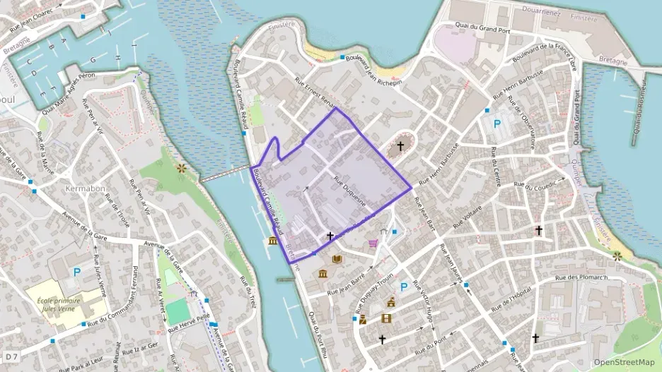 Appartement 30 m² une piece à vendre à Douarnenez Appartement 30 m² une piece à vendre à Douarnenez