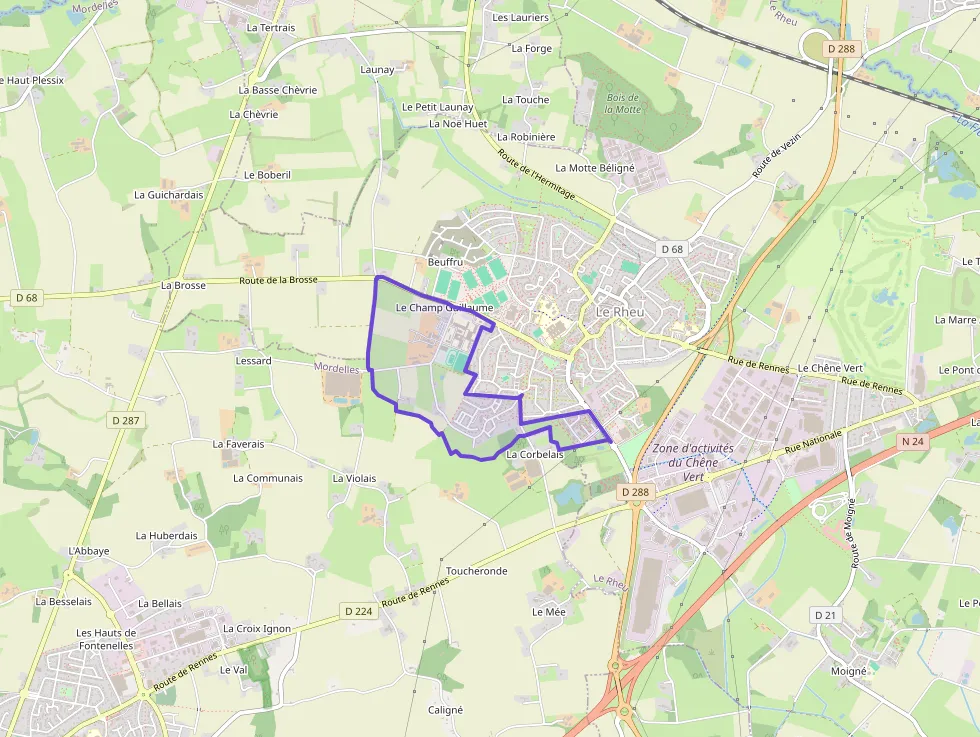 Appartement 45 m² deux pieces à vendre à Le Rheu