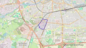 Appartement de trois pièces 59 m² à vendre  à Saint-Jacques-de-la-Lande