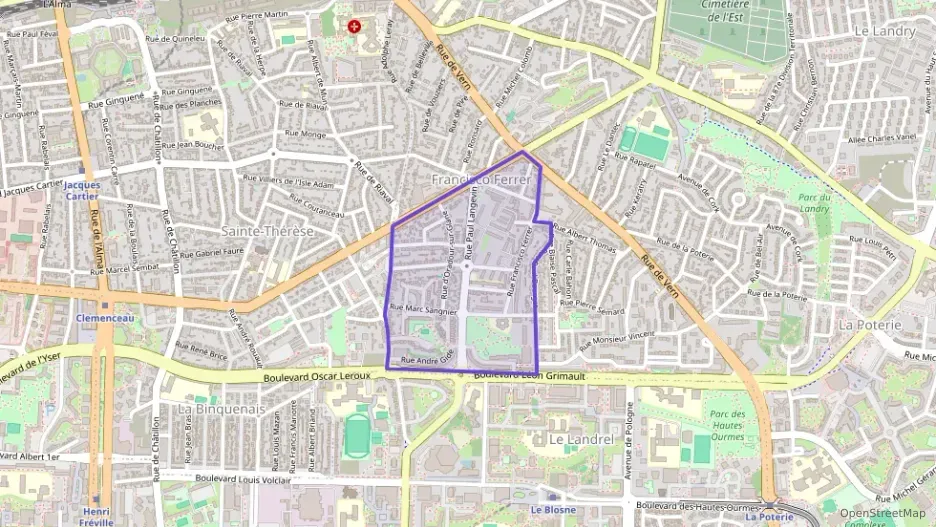 Appartement 47 m² deux pieces à vendre à Rennes Appartement 47 m² deux pieces à vendre à Rennes