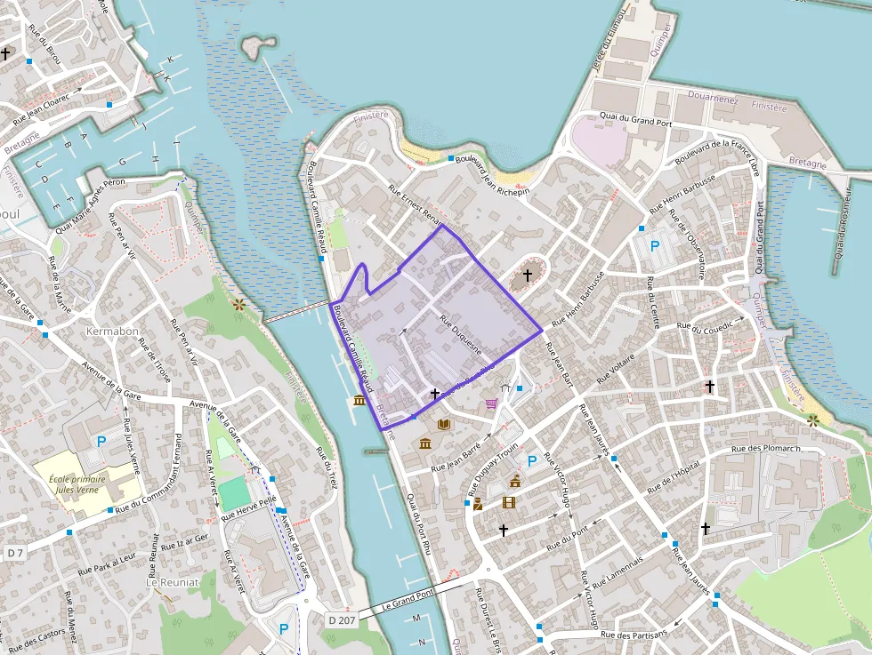 Appartement 39 m² deux pieces à vendre à Douarnenez