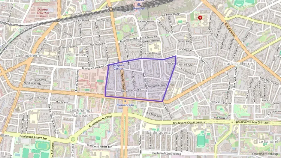 Appartement 54 m² trois pièces à vendre à Rennes Appartement 54 m² trois pièces à vendre à Rennes