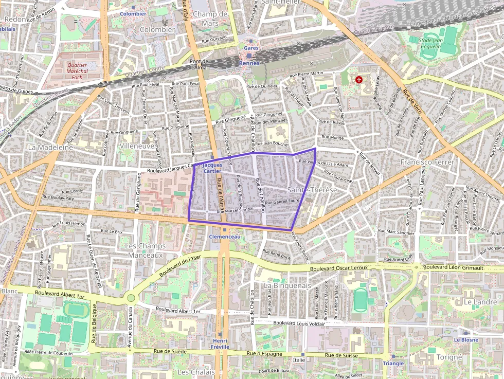 Appartement 33 m² deux pieces à vendre à Rennes