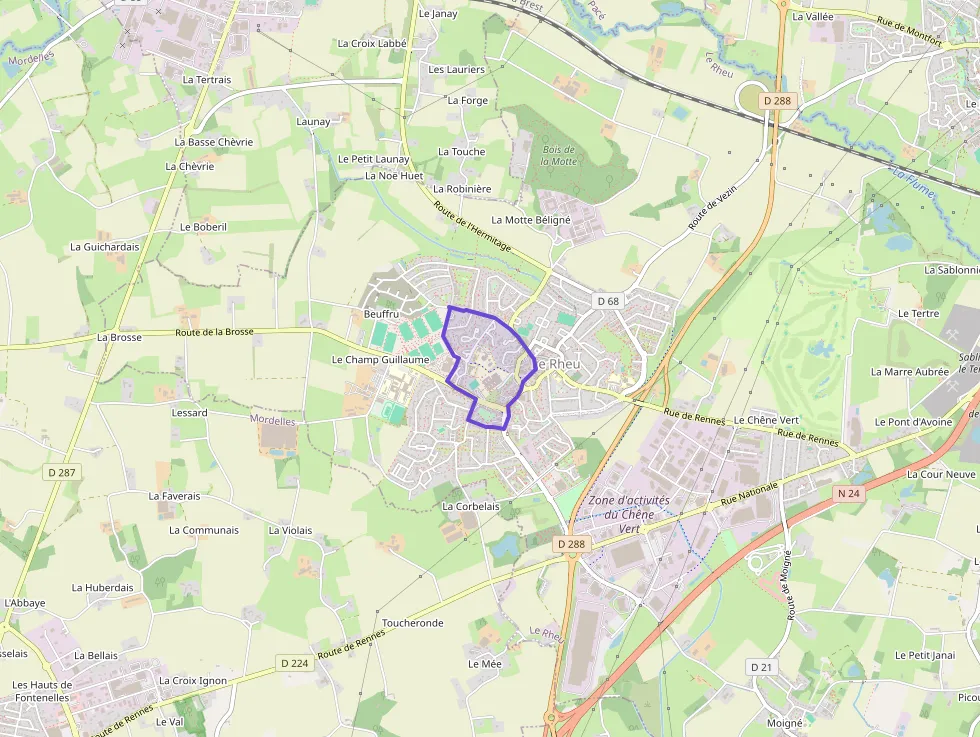 Appartement 44 m² deux pieces à vendre à Le Rheu