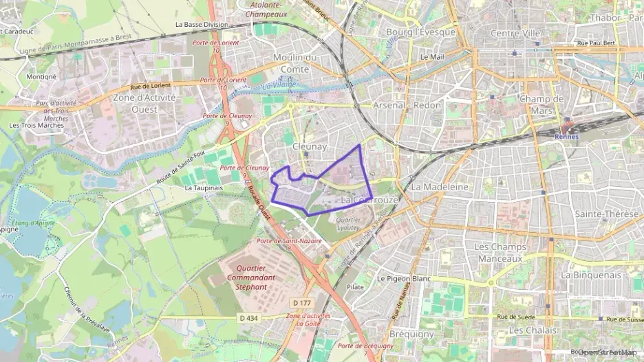 Appartement 63 m² trois pièces à vendre à Rennes Appartement 63 m² trois pièces à vendre à Rennes