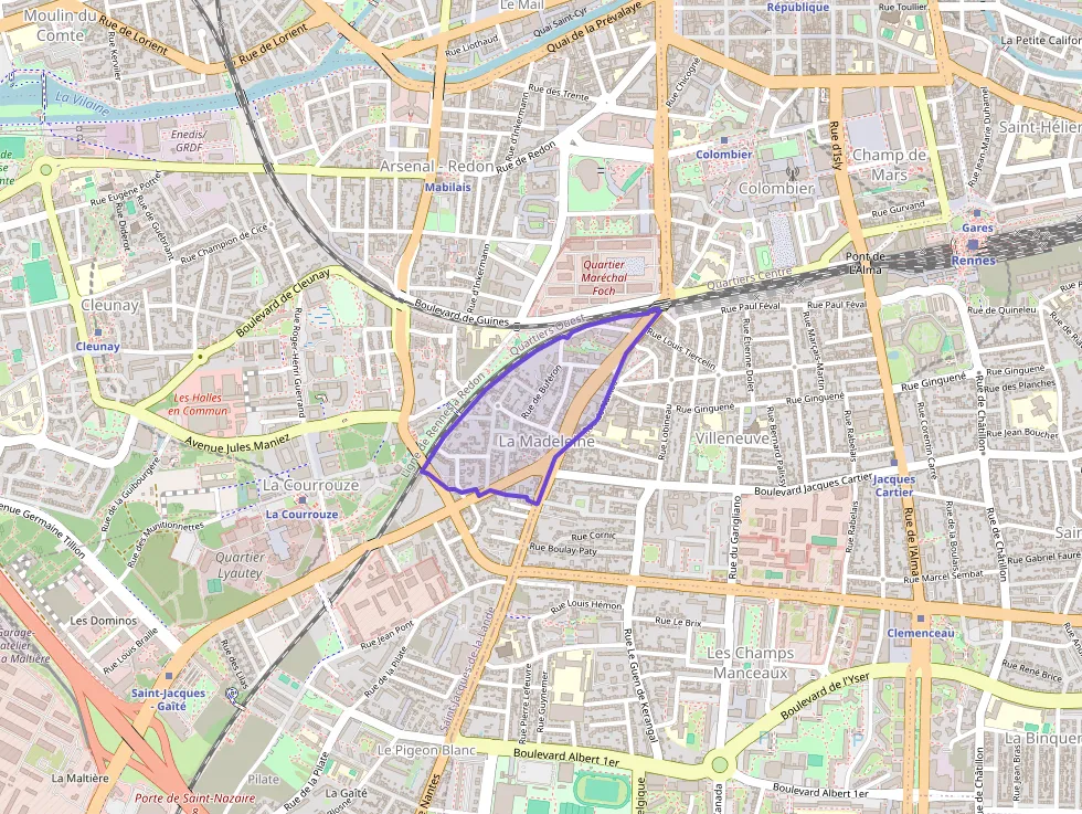 Appartement 63 m² trois pièces à vendre à Rennes