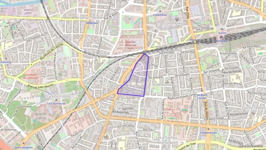 Appartement 71 m² trois pièces à vendre à Rennes