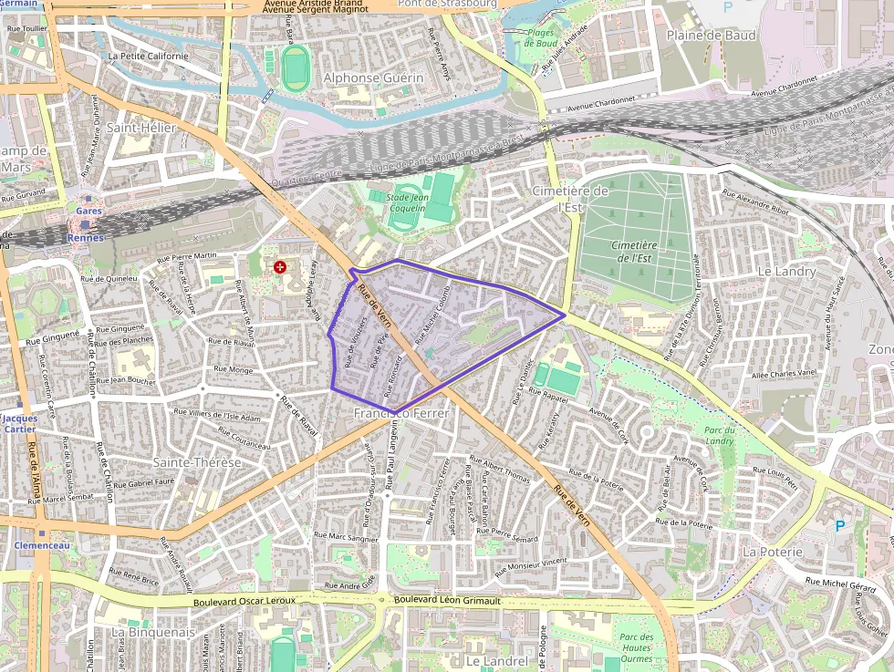 Appartement 82 m² quatre pièces à vendre à Rennes