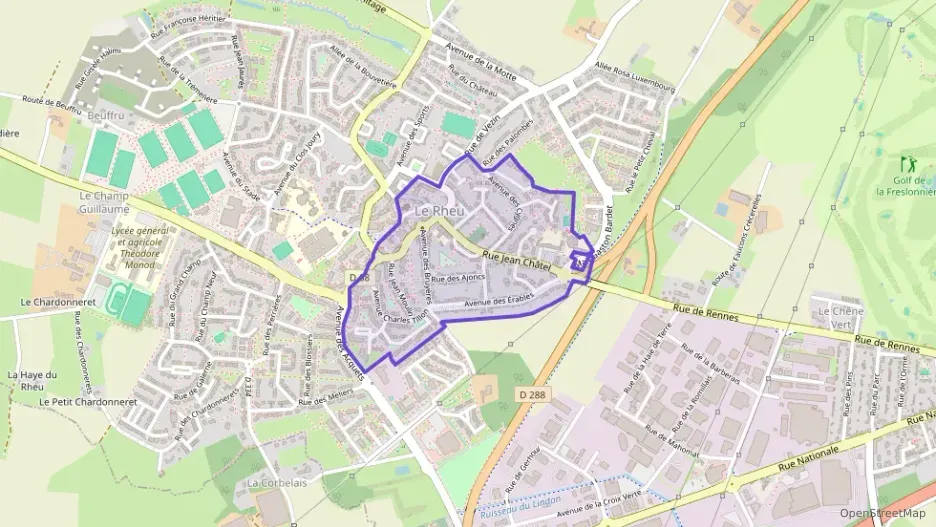 Appartement 46 m² deux pieces à vendre à Le Rheu Appartement 46 m² deux pieces à vendre à Le Rheu