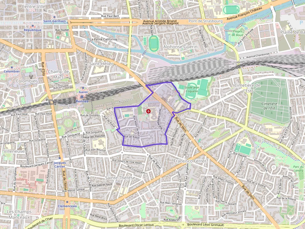 Appartement 35 m² une piece à vendre à Rennes