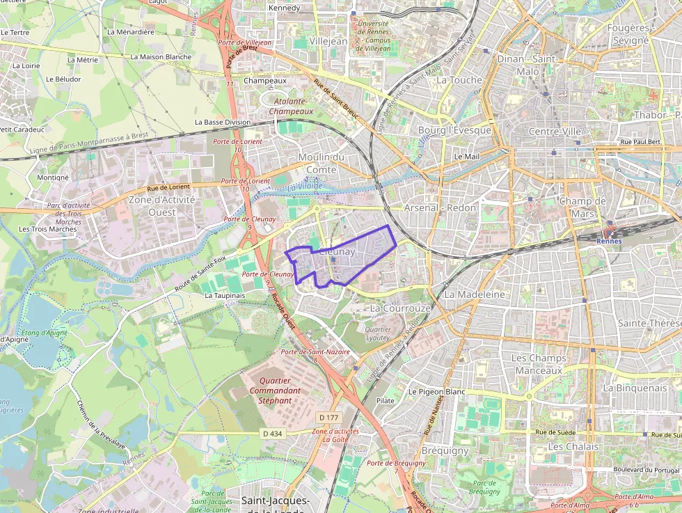 Appartement 25 m² deux pieces à vendre à Rennes