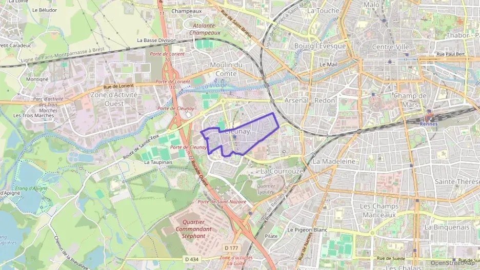 Appartement 38 m² deux pieces à vendre à Rennes