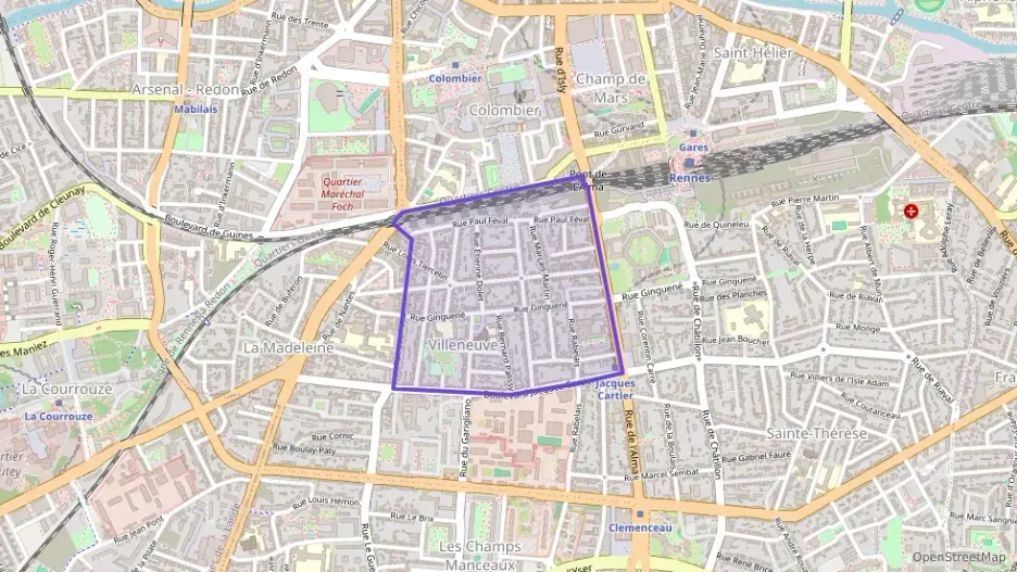 Appartement 45 m² deux pieces à vendre à Rennes