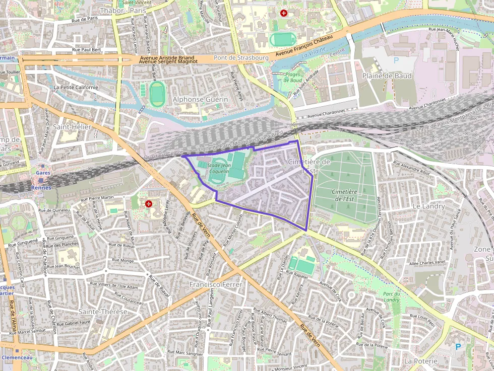 Appartement 45 m² deux pieces à vendre à Rennes